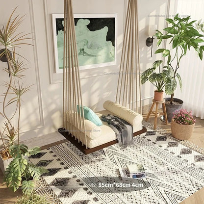 Modern Hammock Patio Swing,  Garden Hanging Rocking Chair,  Patio Swing,  Suspended Luxury Outdoor /Indoor Furniture