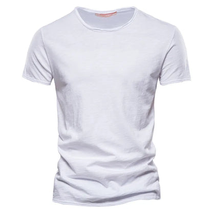 100% Cotton Mens T-shirt,  Casual, Soft,  Summer Thin T-shirts.   Men's Home Clothes,  O-Neck,  Short Sleeve,  Soild T- Shirt.