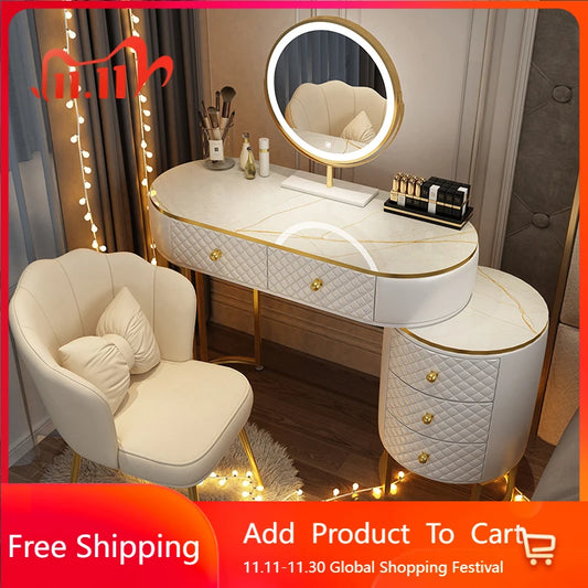 Corner Sideboards Vanity Table,Bedroom Organizer,  Table ,Drawers, Console.  Postmodern Furniture