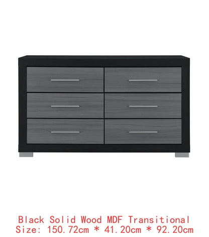 Natural White Full Bedroom Set 5 Pieces - Modern Design for Cozy Spaces, Includes Bed Frame, Nightstands, Dresser and Mirror