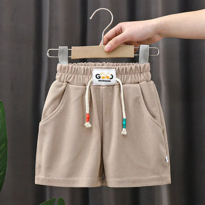 New Summer Boys /Girls Shorts,  for Kids.   Casual.   Elastic Waist,  Short Pants. KHAKI has a few lowstock Numbers, depending on sizes.