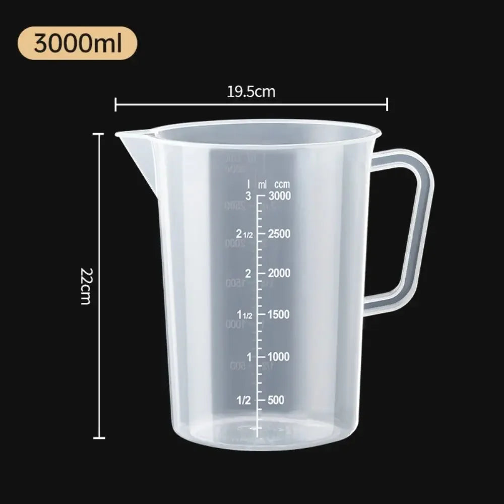 100-5000ml Thickened Plastic Measuring Cups,  Food Grade Measuring and Measuring Cup Beaker