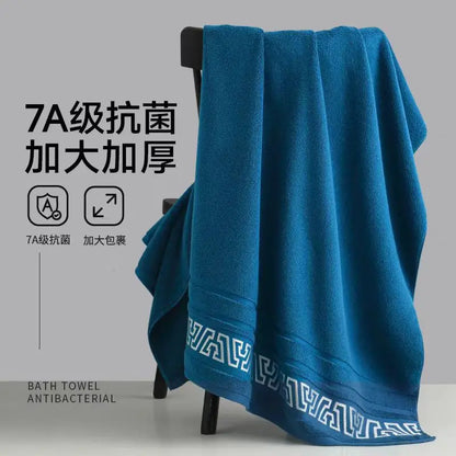 380g new pure cotton thick bath towel 70*140 soft , absorbent and no shedding color