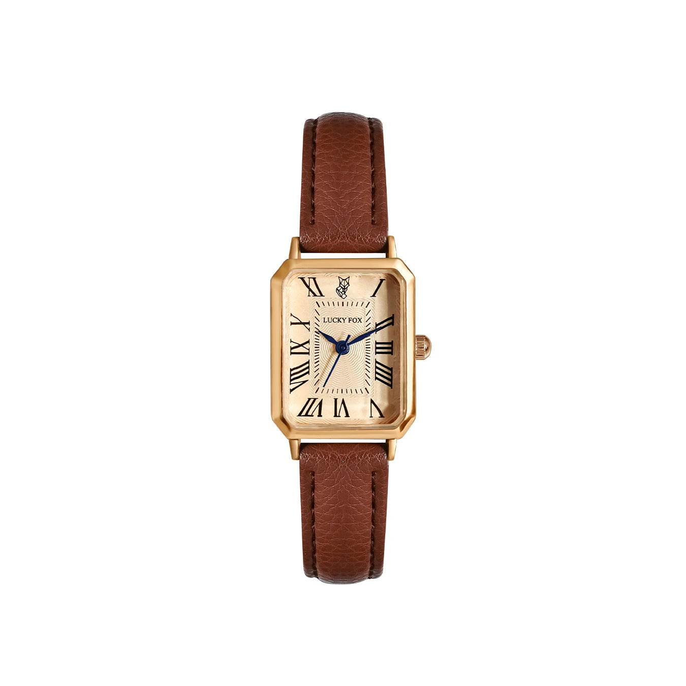 Fashion Retro Digital Dial Casual Watches Square face,  Leather Strap,  Fashionable Clock Quartz Wristwatch for Women Gift,