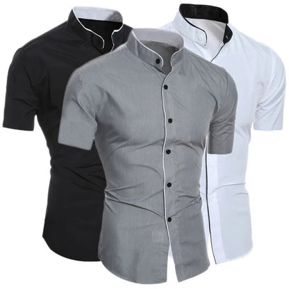 Men's solid color casual shirt.  Great for dressed casualy, short sleeved.  HAPPY FATHERS DAY, Everyone!!!