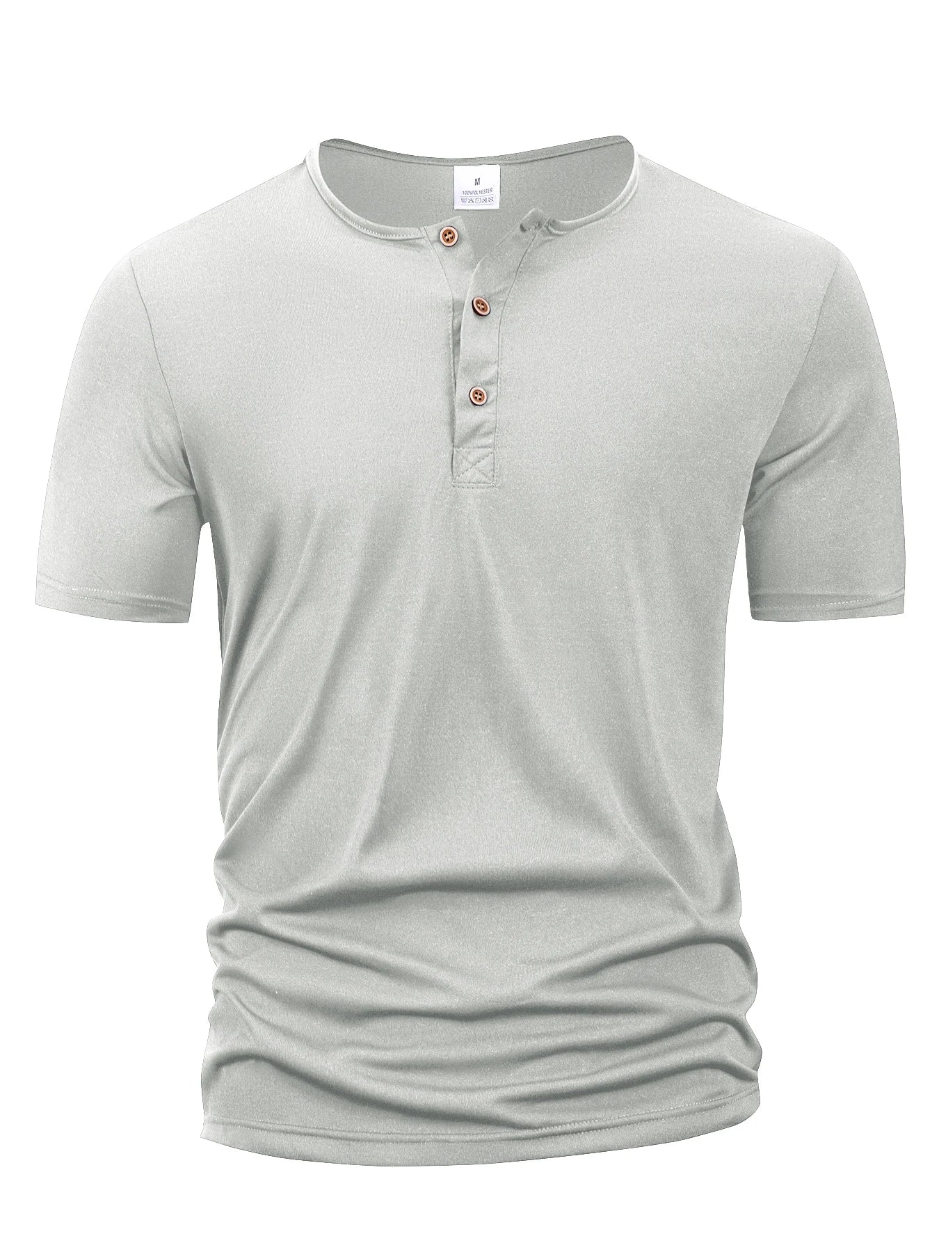 Mens Henley T-shirts,  Buttons,  Slim, Casual, Mens Solid Color,  Short Sleeve Sports T-shirt shirt.  Theres a Lt. Grey thats gone and every other color ha some of mostly everything.