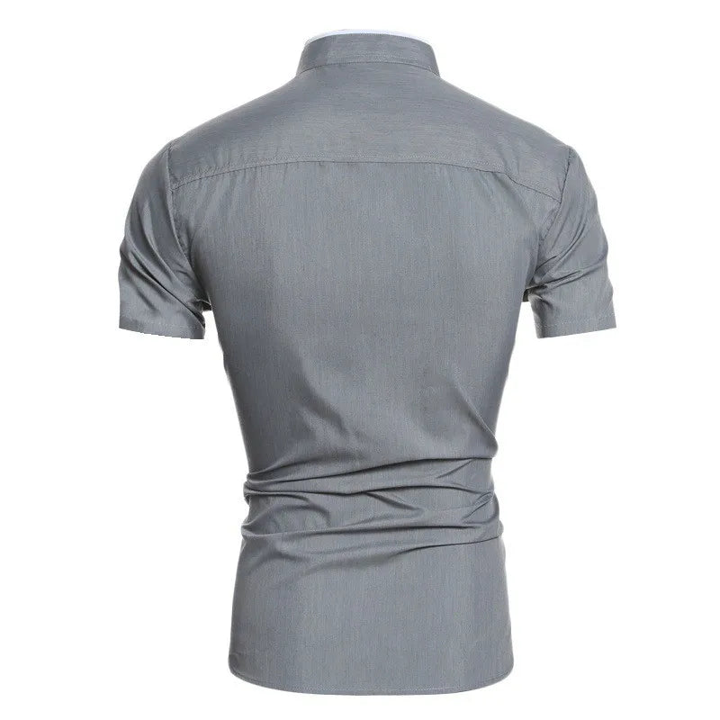 Men's solid color casual shirt.  Great for dressed casualy, short sleeved.  HAPPY FATHERS DAY, Everyone!!!