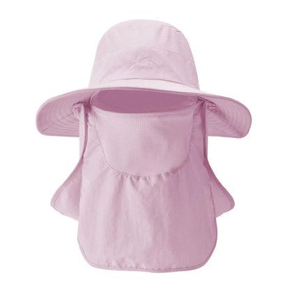 Fisherman's hat, sun hat, summer outdoor quick drying sun hat, fishing breathable sun hat,  face mask hat.  Ample SKY BLUE.  Black and Dark Gray have some Availabilty,  IF you HURRY!!!