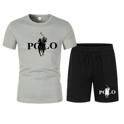 2026 Summer Fashion Trend, Leisure Sports Set,  Mesh,  High Street Men's Set,  T-shirt and shorts.  Well-stocked with several solid color choices for MIX and MATCH.