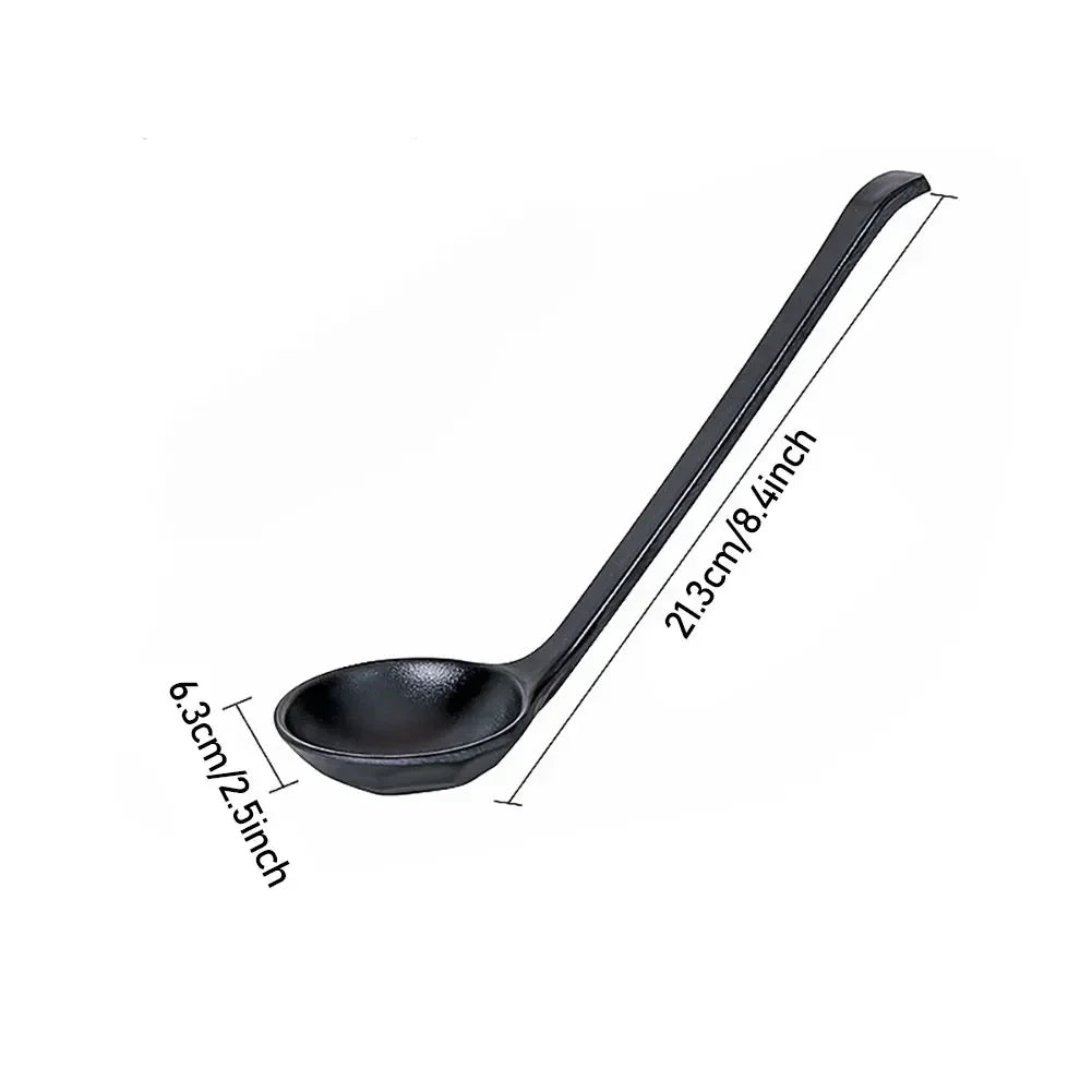 Fancy family Black Frosted Melamine.  Japanese Style Beef Ramen Bowl with Bamboo Hat Shape . Soup Bowl Tableware