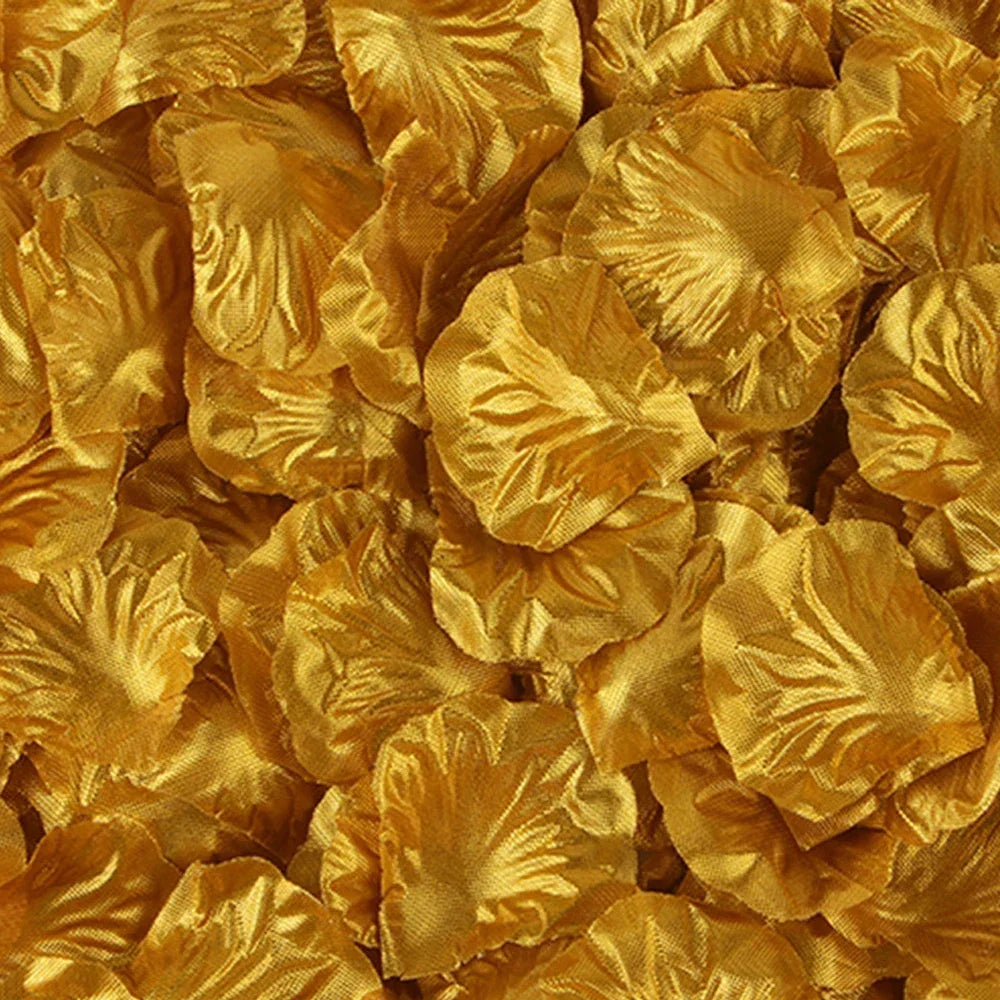 100-10000Pcs Top Colorful Artificial Fake Rose Petals Red White Gold Roses Petal Flowers .  Romantic Wedding Party Valentines  Decor, Etc.