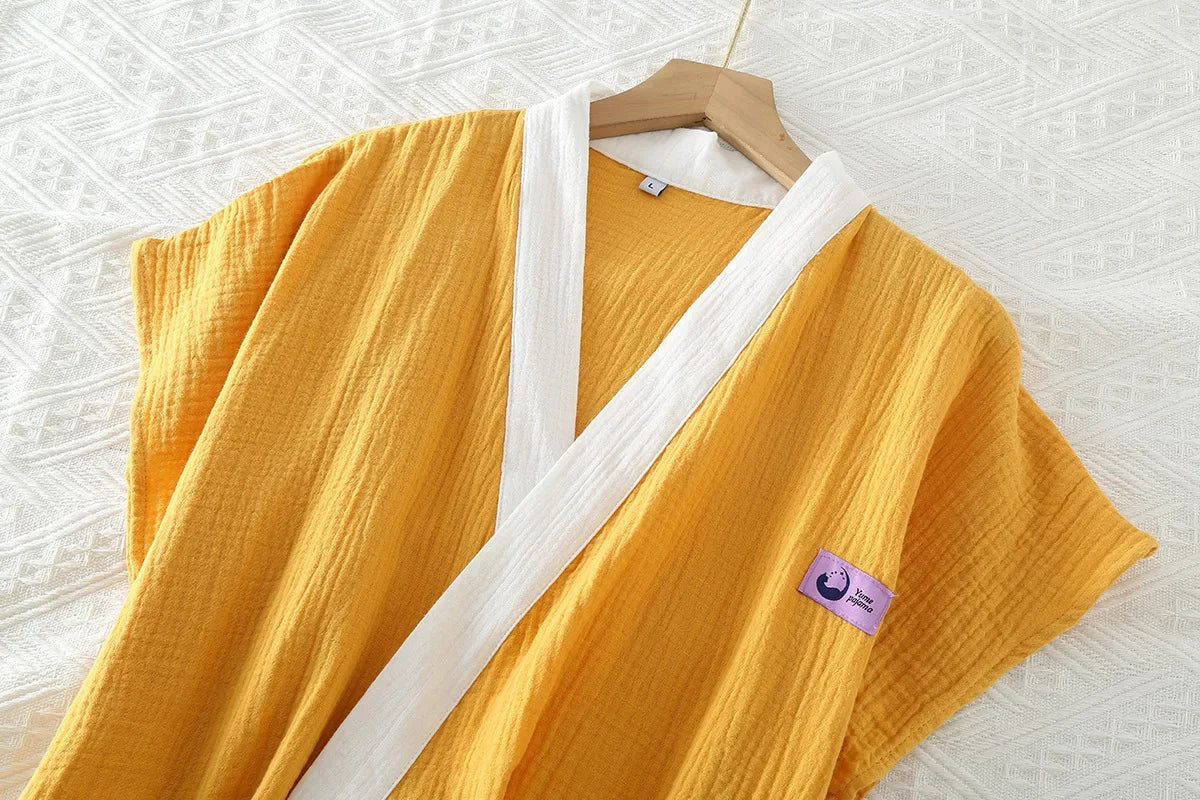 Multi Colors" Couples " Bath Robes.  Wearable Sleeveless Womens/Mens Cardigan Croosover style.