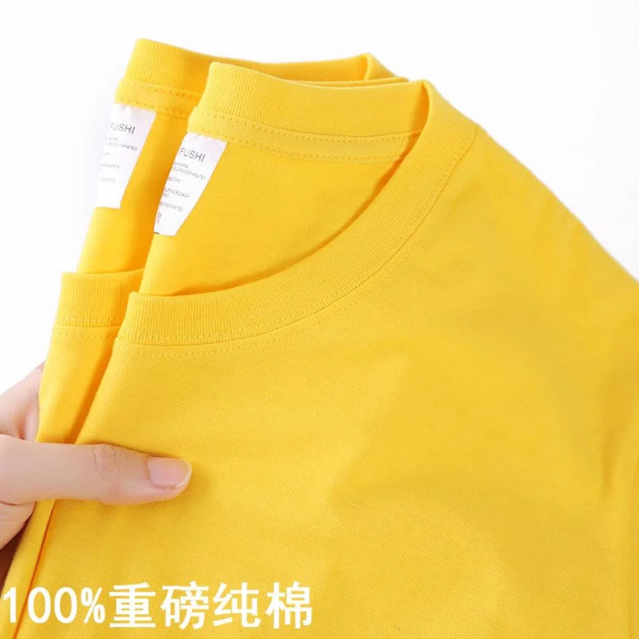 100% Cotton T-shirt,  Men /Women Solid Colors,  O Neck,  Short-sleeved Tops, Summer, Loose, Half-sleeve T Shirt Unisex M-4XL
