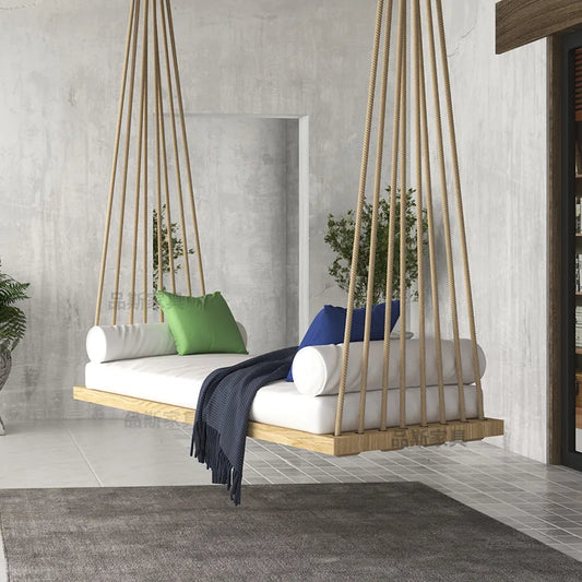 Modern Hammock Patio Swing,  Garden Hanging Rocking Chair,  Suspended Luxury Outdoor /Indoor Furniture