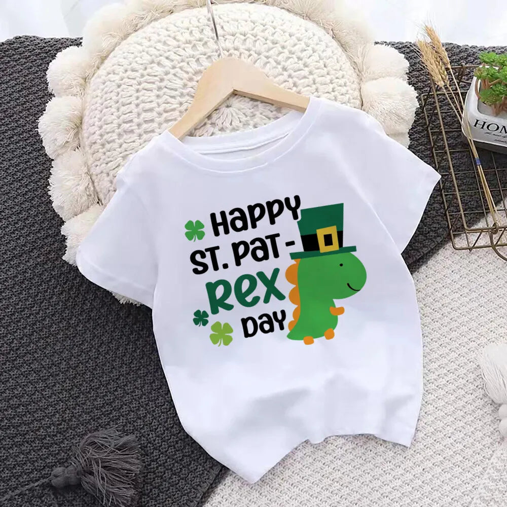 Mr Lucky Charm Print Kids T-shirt,  Children .  St. Patricks Day Shirt Boy/ Girl Clothes,  St. Patricks Day Toddlers  Outfits