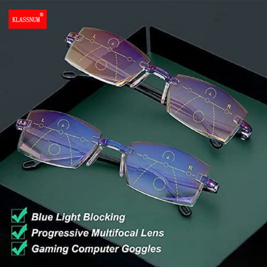 1PC Mens/Womens Smart Glasses with Automatic Adjustment.  Magnifying Glasses.  Reading Glasses, Anti-blue Light  +1.5-+4.0 Eyewear.    + 1.00 is the only one Completely gone,  and +4.00 is the most available.  For ALL Others
