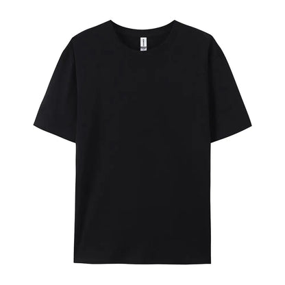 100% Cotton Solid T-shirts for Men / Woman, older Teens, Short Sleeve Fashion Brand Trend,  Casual Soft Clothing Tees,  Customized Products,  Summer Tops, ,