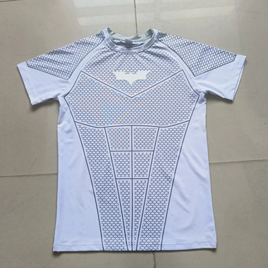 Men's Compression,  Quick Dry,  Skinny Fit,  Short Sleeve Athletic T-Shirt for Gym,  Workout Fitness,  Running,Sport, Bodybuilding