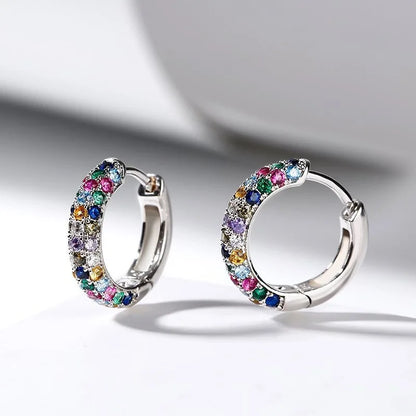 Crystal Lymphatic Drainage Earrings with Colorful Crystal.   Round Hoop Earrings Fashion .  Magnet-therapy,  Weight Loss Slimming Jewelry.  #WA4114-1 is the one you can get for sure.  Others are really low.