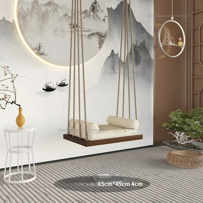 Modern Hammock Patio Swing,  Garden Hanging Rocking Chair,  Patio Swing,  Suspended Luxury Outdoor /Indoor Furniture