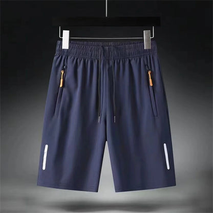 Men's Summer,  Ultra-thin Ice Silk Beach Casual Shorts.  Quick Dry Joggers,  Zipper, Loose,   Short  SweatPants.  Dont Forget FATHERS DAY GIFTS, Grandfathers Day Gifts!!!