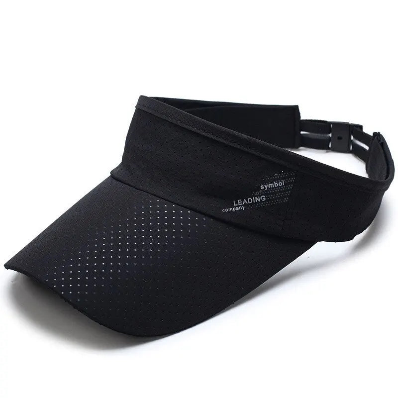 Spring and Summer All-purpose Sun Hat That Can Be Tied Up As A Ponytail. Breathable and Lightweight Sun Visor.