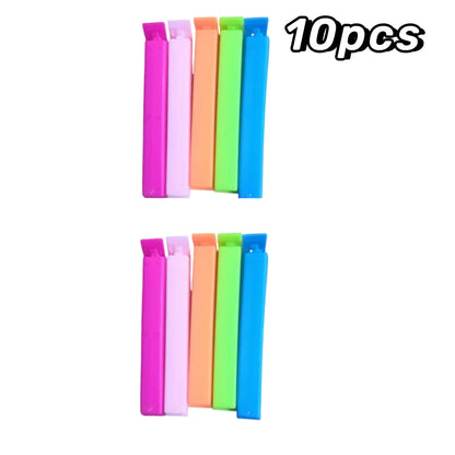 5-30pcs Colorful Sealing Clips.  Moisture-Proof,  Fresh-Keeping Snack Bag SealClamp s for any Bags (Reusable Kitchen Accessory)
