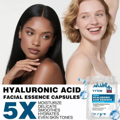 Hyaluronic acid for deep moisturizing capsule essence, deep moisturizing and brightening skin essence (0.4gx30 capsules)/bag -1 bag.  Beautiful skin for Special Occasions AND Everyday