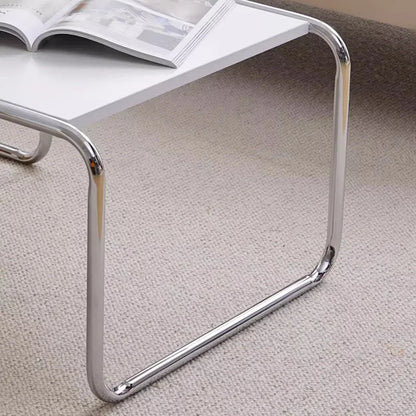Stainless Steel Simplicity Coffee Table,  Modern Design  with Metal.  Unique Coffee Table Advanced Sense of Nordic Style
