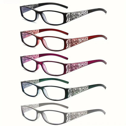 women's reading glasses fashion high-definition  with an elegant pattern.Several variations