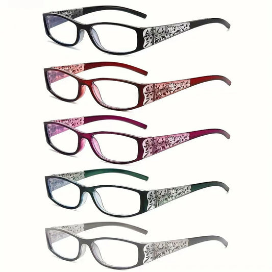 women's reading glasses fashion high-definition  with an elegant pattern.Several variations