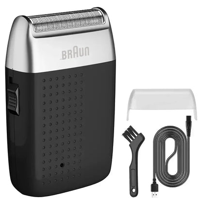 Original Fang BRAUN M1900 Electric Shaver For Men.  Beard Trimmer, Shaver,   Portable Hair Clipper,  Rechargeable Shaving Beard Machine