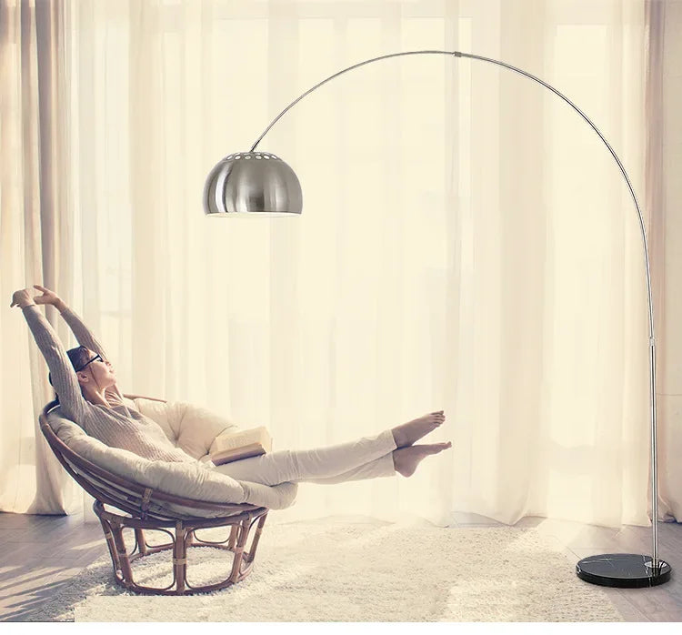 Modern Simple LED  Floor Lamp. Eye Protection, Fishing Lamp for Living Room , Bedroom , Study. Vertical Lamp with High-end Bold LED