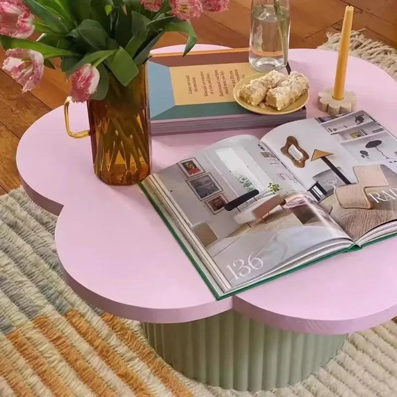Unique Cute Coffee Table,  Space Saving, Minimalist Italian Aesthetic, Simple Modern Postmodern Furniture