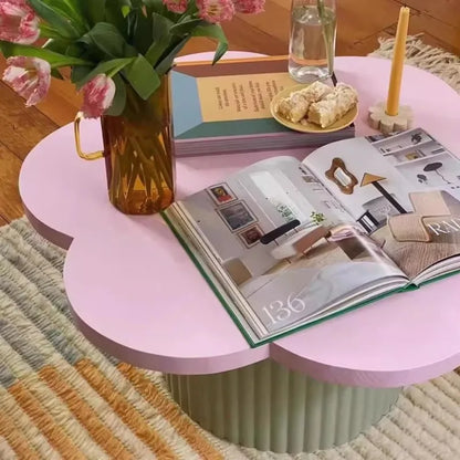 Unique Cute Coffee Table,  Space Saving, Minimalist Italian Aesthetic, Simple Modern Postmodern Furniture