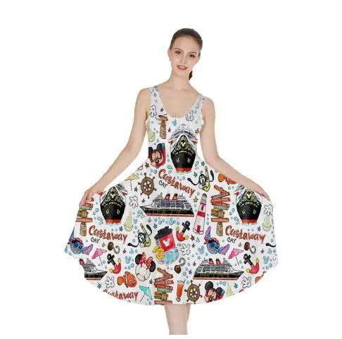 Cruise Dress Family Outfits Mother Son Daughter Summer Matching Dress