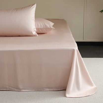 100% Mulberry Silk 4/6pcs Bed Sheet Set, Luxury Silk Fitted Sheet Flat Sheet Pillowcase, Washable Soft