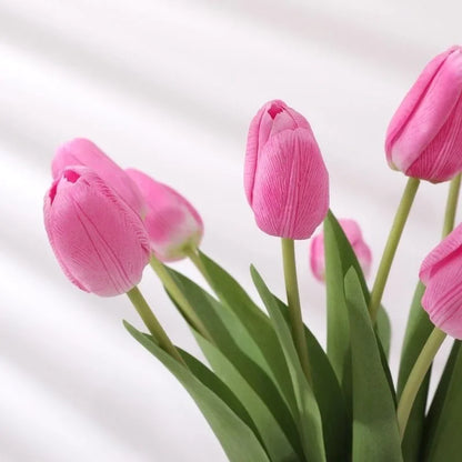 1/3/5PCS Tulips,  Artificial but  Real Touch Flowers.   Tulip Bouquet Decor. Reuseable Tulips  for Home, Easter and Special Days