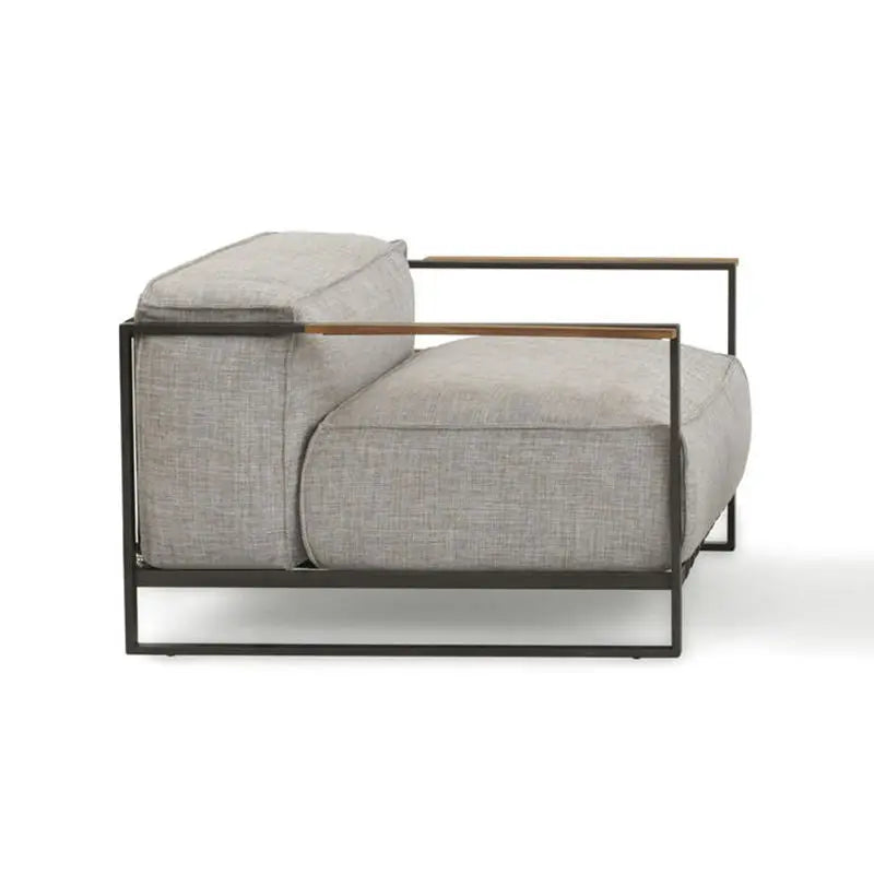 Metal Balcony Furniture Set, Mediterranean Luxury Home, Leisure Terrace Furniture with Cushions for Garden.  Availability From Army Green, Less BLACK, even LESS Blue. Not much time left on this outdoor grouping
