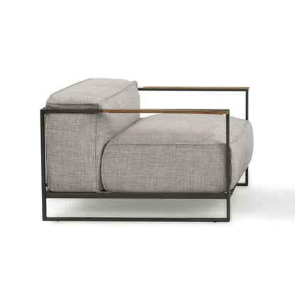 Metal Balcony Furniture Set, Mediterranean Luxury Home, Leisure Terrace Furniture with Cushions for Garden.  Availability From Army Green, Less BLACK, even LESS Blue. Not much time left on this outdoor grouping