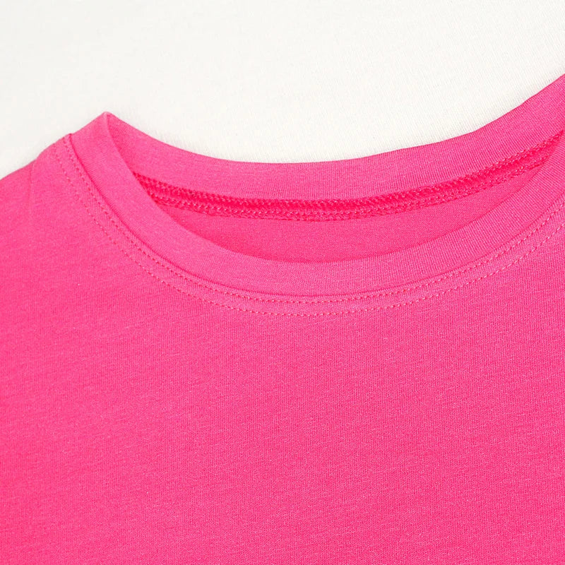 T-shirts with Flower Print for Teenage Girls.