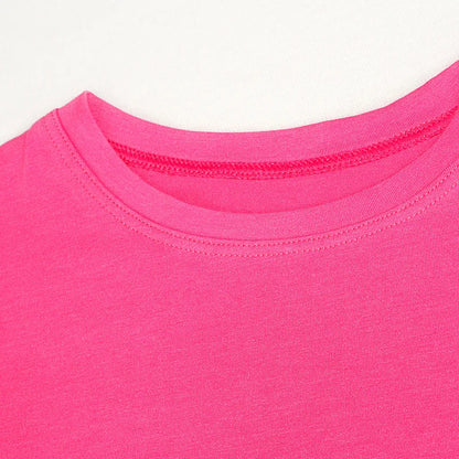 T-shirts with Flower Print for Teenage Girls.