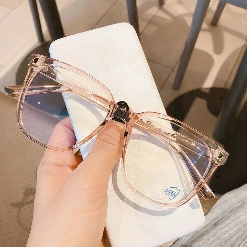 New Large Frame Myopia Glasses with Anti-Blue Light Eyewear for Women.  Eye Protective Computer Goggles, Diopters -1.0 -1.5 -2.0 To -6.0.  With so many choices,  please make sure your'e getting the features you want.