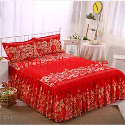 Sheet Set Household with Pillowcase Fashion Modern Water-proof Universal Skin-friendly Single Double Home Textile Bedding Luxury