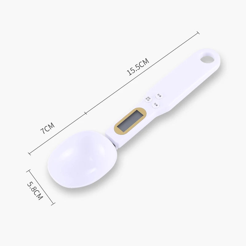 Mini Spoon Scales,  Digital Kitchen Scale,  Electronic LCD Food Scale to  0.1-500g Cooking Flour, Milk, Coffee, Powder Weight Measuring Spoons