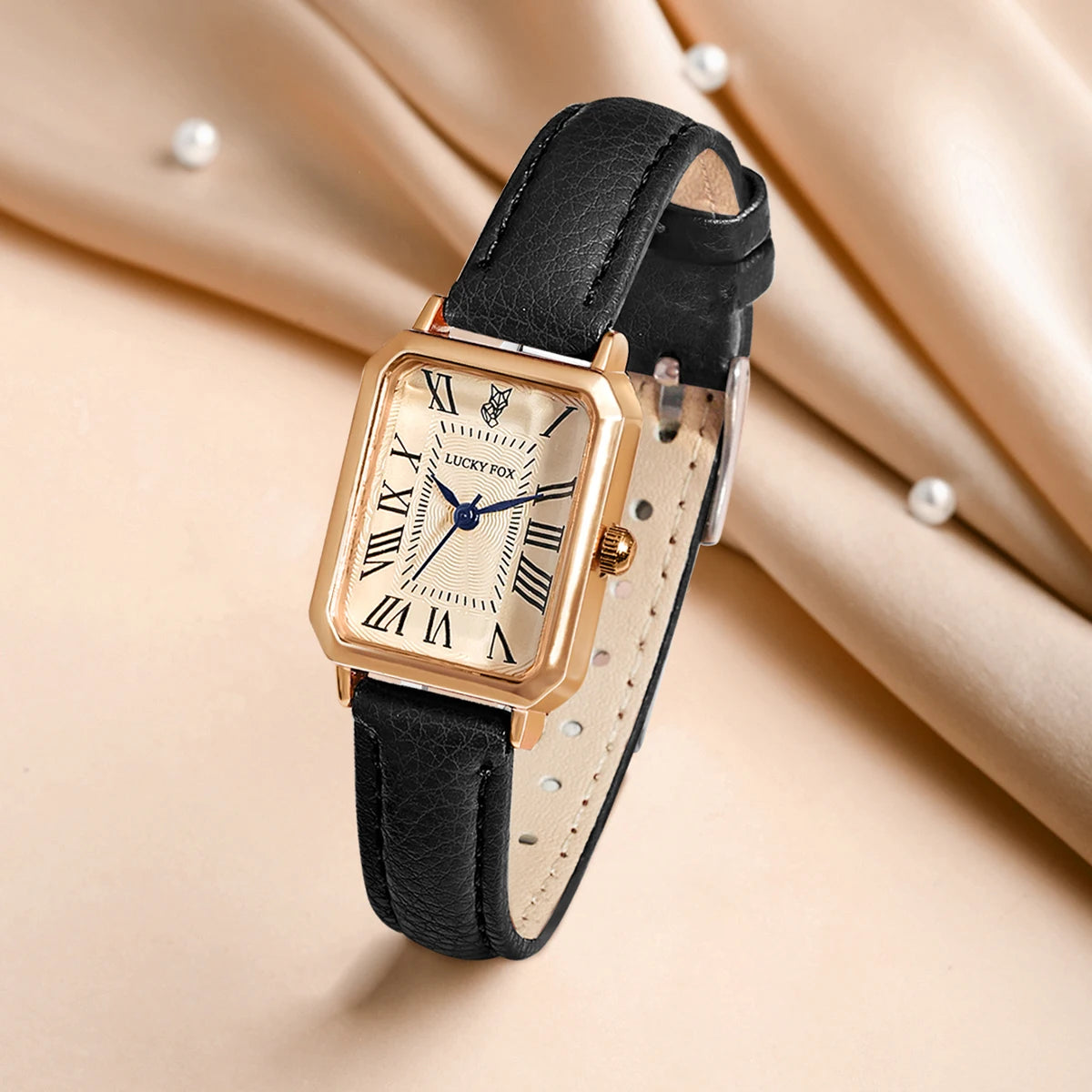 Fashion Retro Digital Dial Casual Watches Square face,  Leather Strap,  Fashionable Clock Quartz Wristwatch for Women Gift,