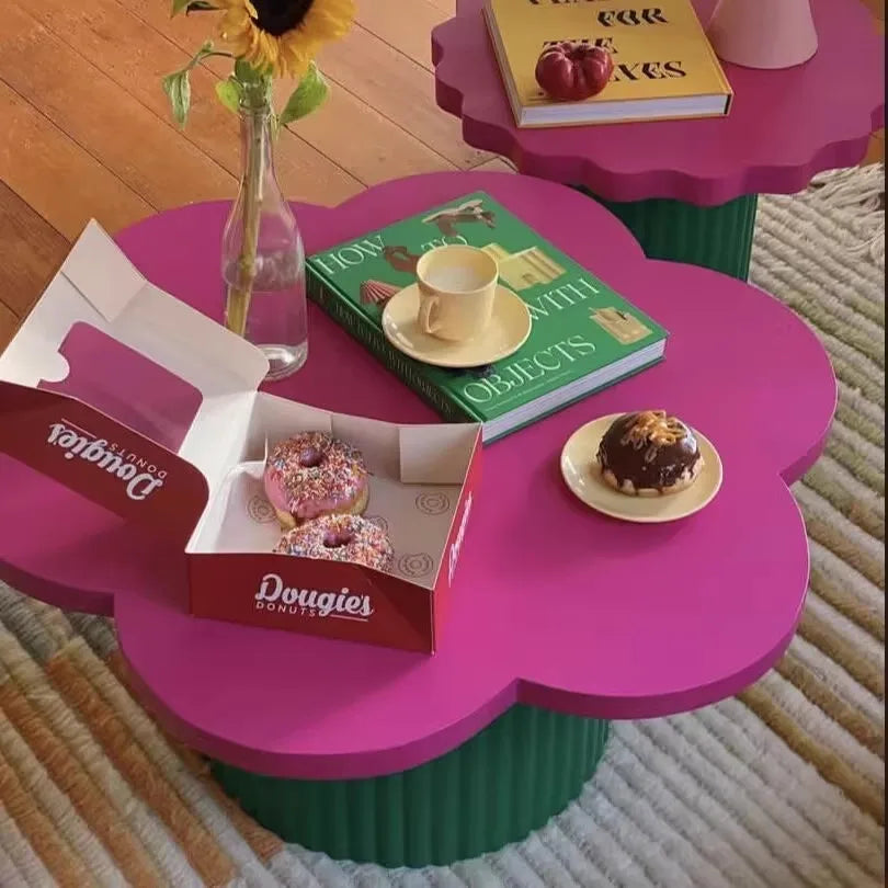 Unique Cute Coffee Table,  Space Saving, Minimalist Italian Aesthetic, Simple Modern Postmodern Furniture