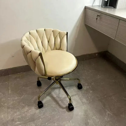 Pretty Vanity  Chair for Girls Bedroom,  Makeup Chair,  Girls Bathroom.  ,,Comfortable for Long Periods of Time,, Backrest,  Lift Swivel Chair