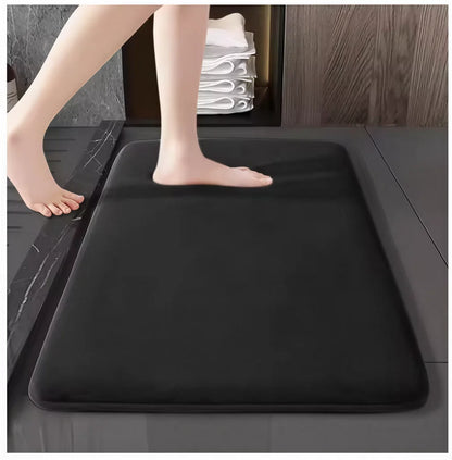 Super absorbent floor mat,  super anti slip  velvet bathroom floor mat,