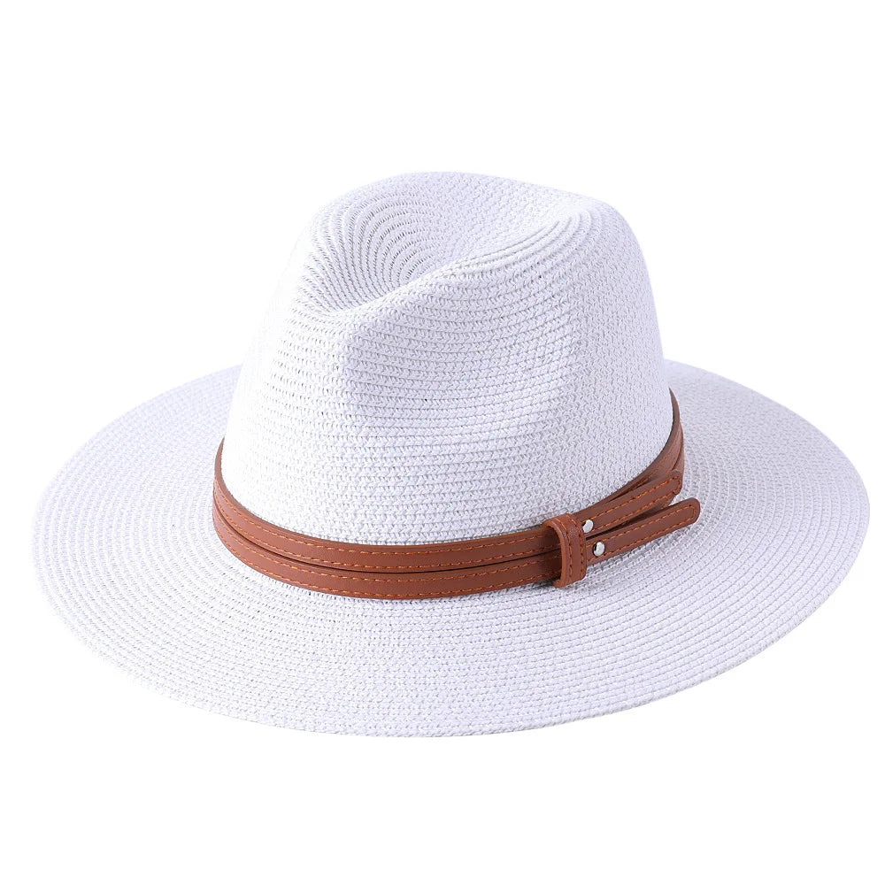 Large Size 56-58 59-60cm New Natural Panama Straw Hat Summer Men /Women Wide Brim UV Protection Fedora Sun Hat. There are 4 color /sizesthat are all gone.  Everything else is good. Great hat.  Id better find out what size I t